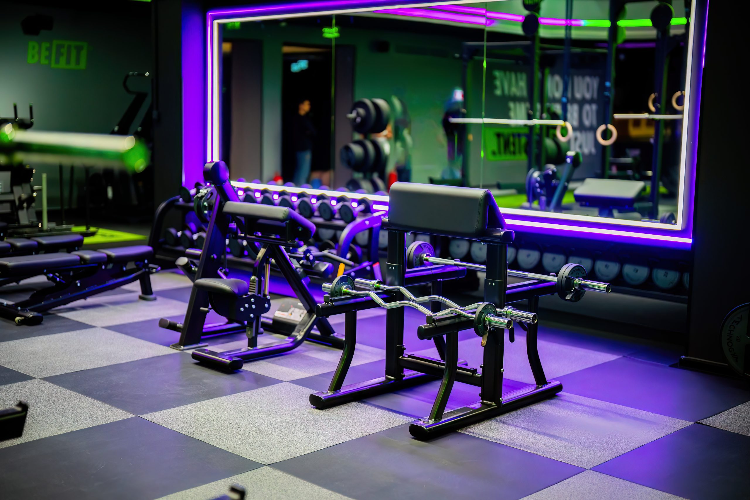 Zona greutăți libere BeFit